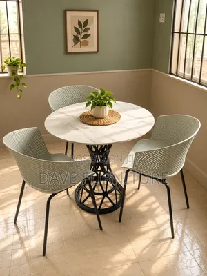 Unique New Modern 3 Seater Restaurant Set