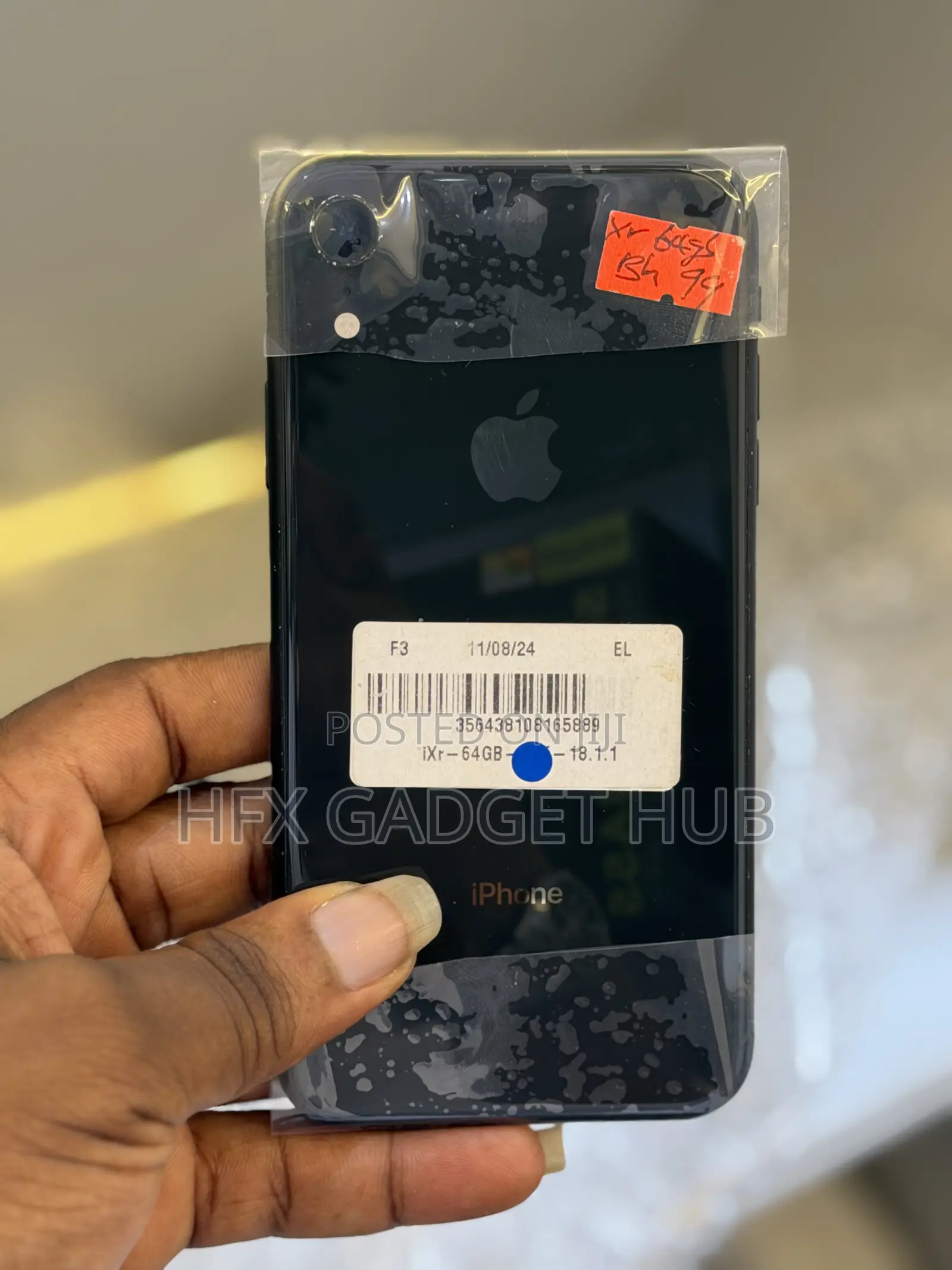 Apple iPhone XR 64 GB Black