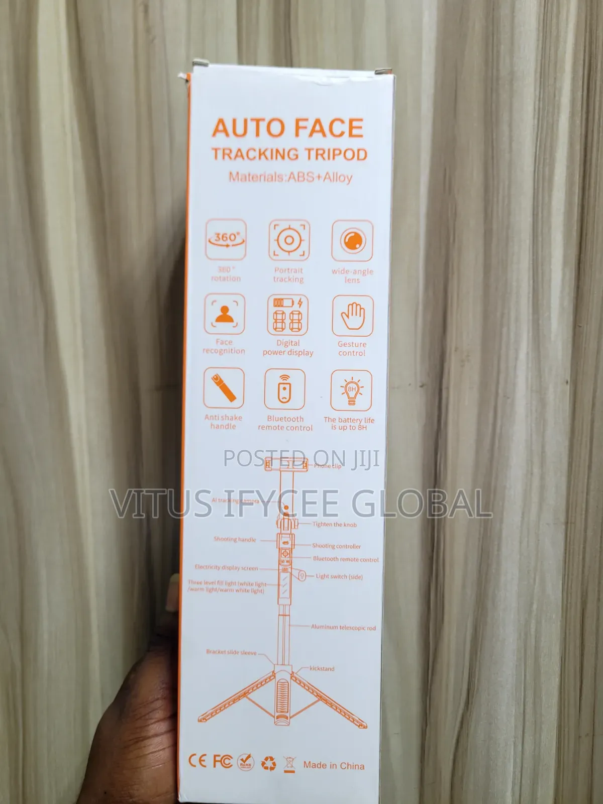Auto Face Tracking AI Tripod