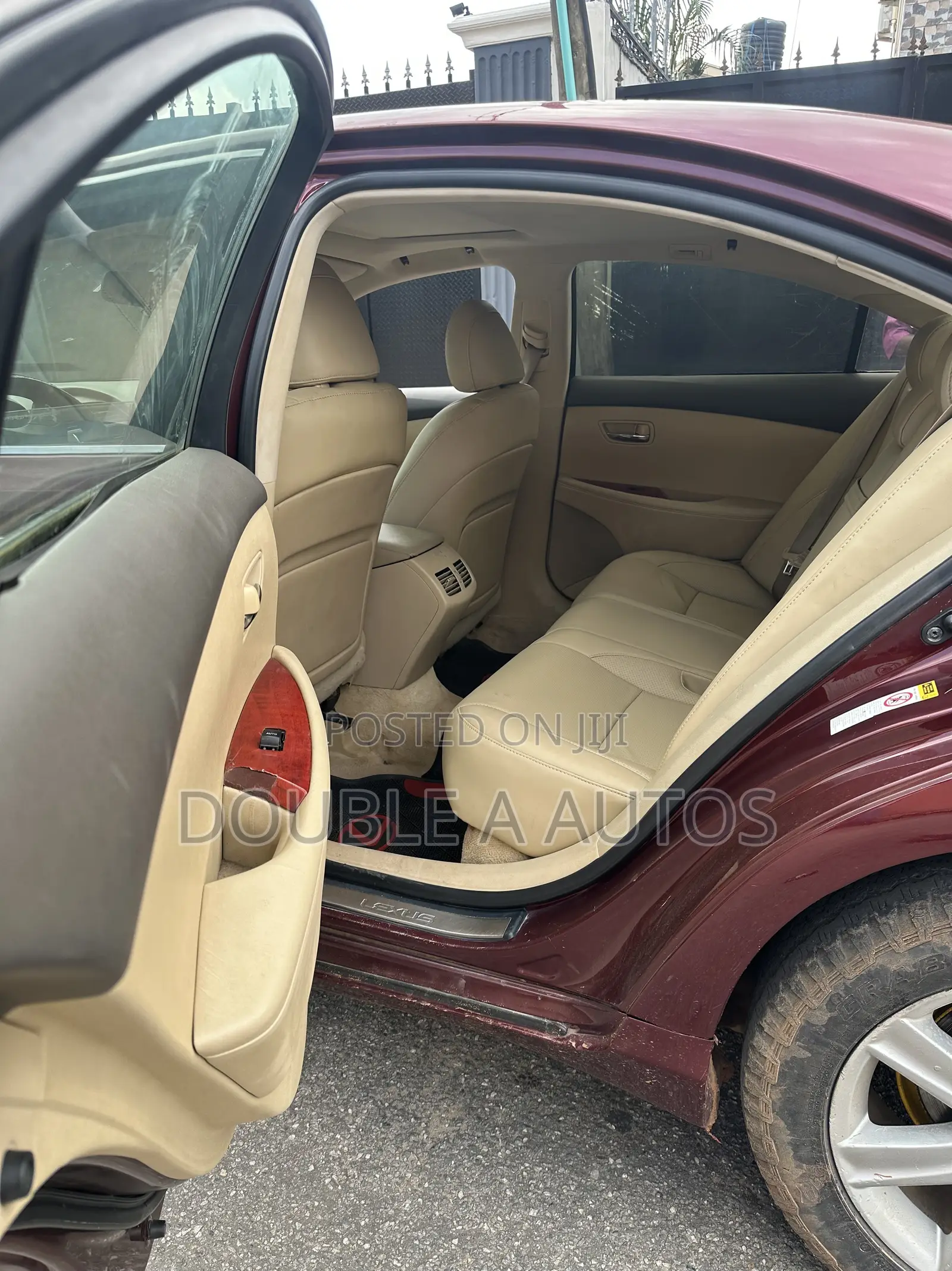 Lexus ES 350 2008 Red