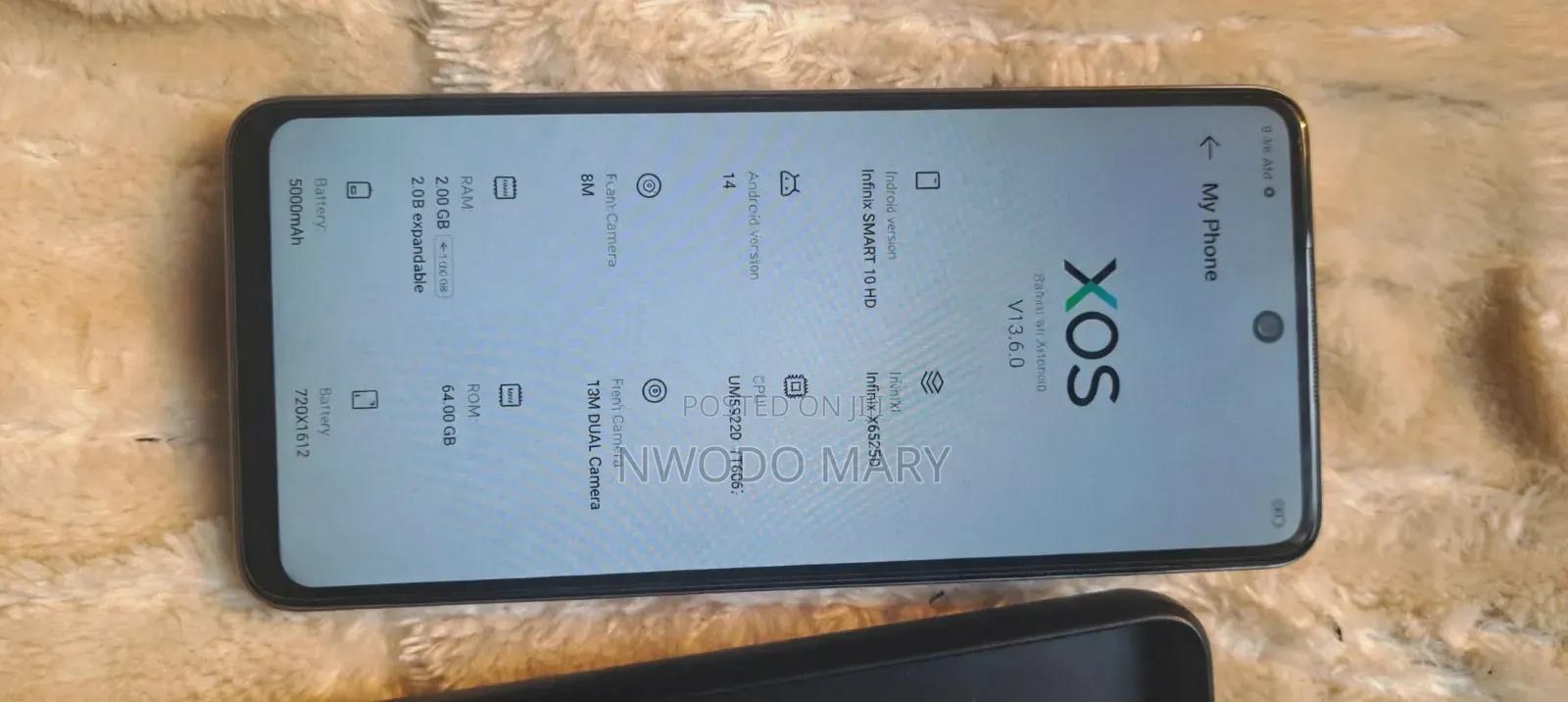 Infinix Smart 10 HD 64 GB Silver