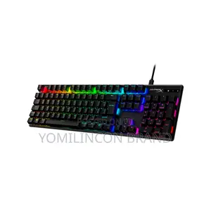 HyperX Alloy Origins Core PBT HX Red Mechanical Gaming Keyboard, Black
