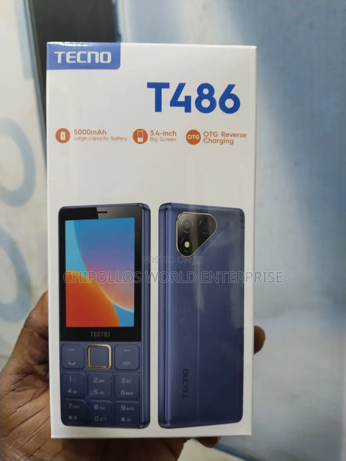 New Tecno T485 Black