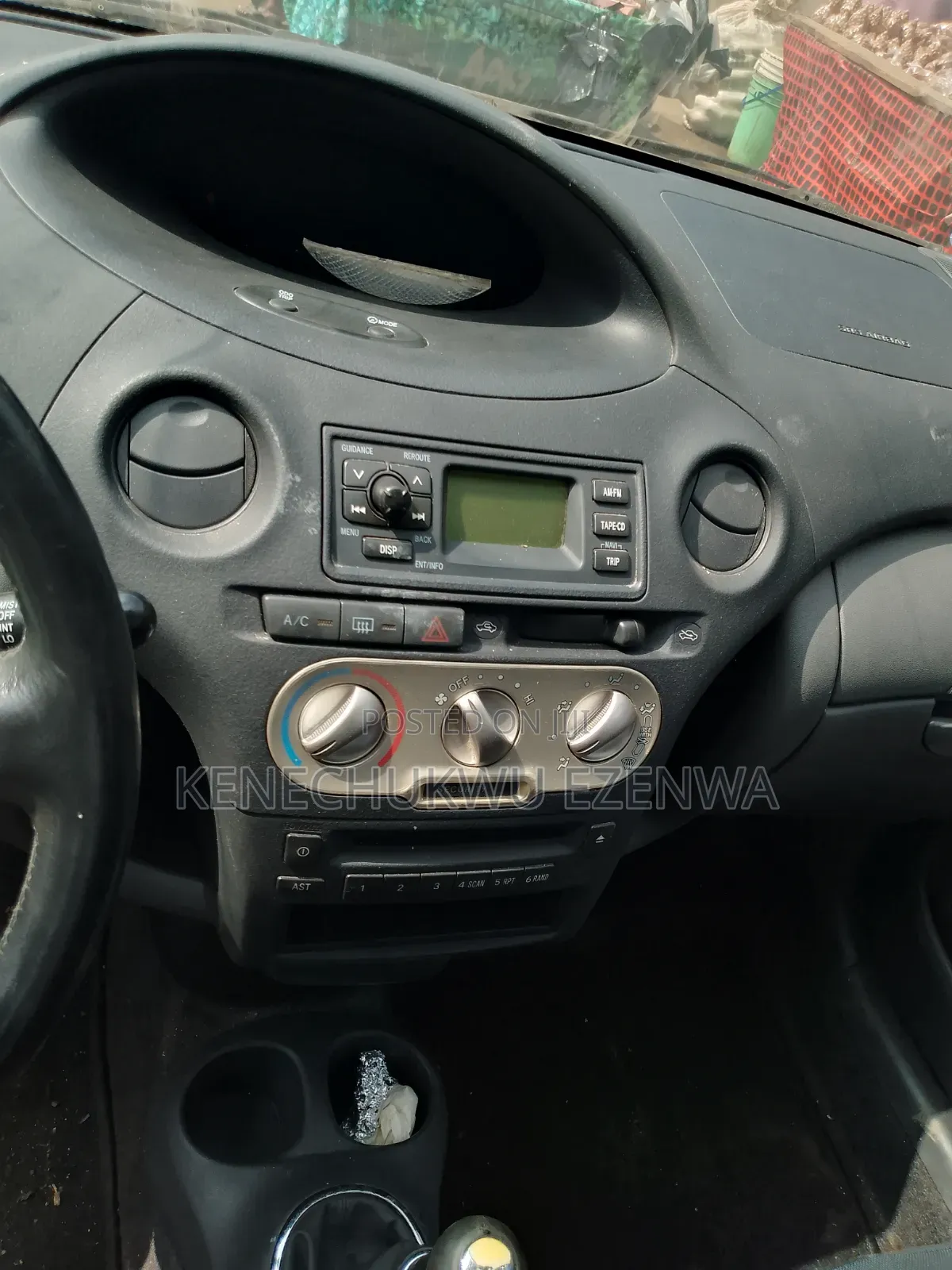 Toyota Yaris 2003 Black