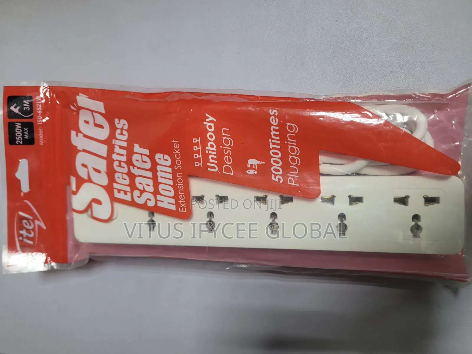 Itel Surge Extension Socket
