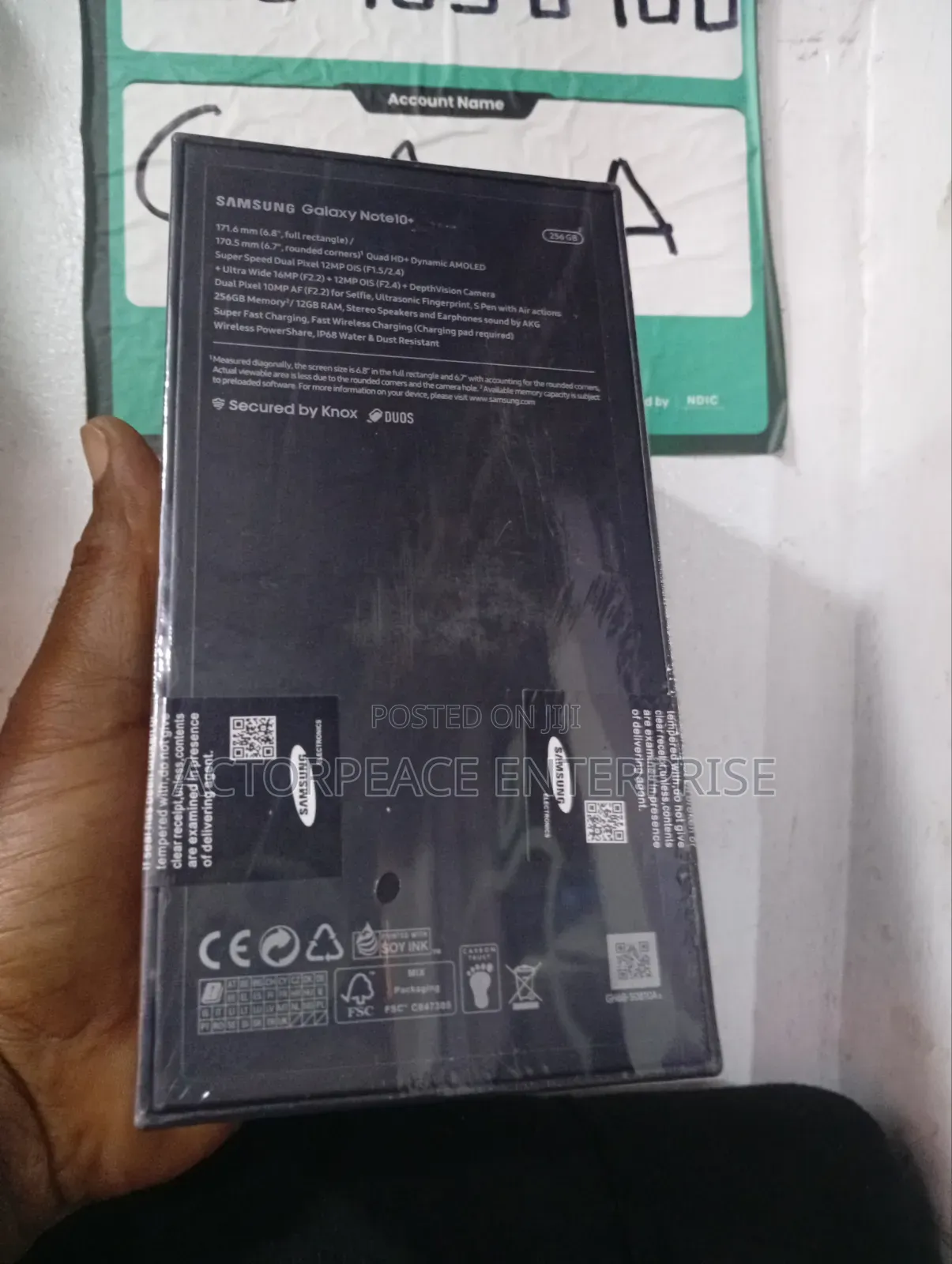 New Samsung Galaxy Note10+ 256 GB Blue