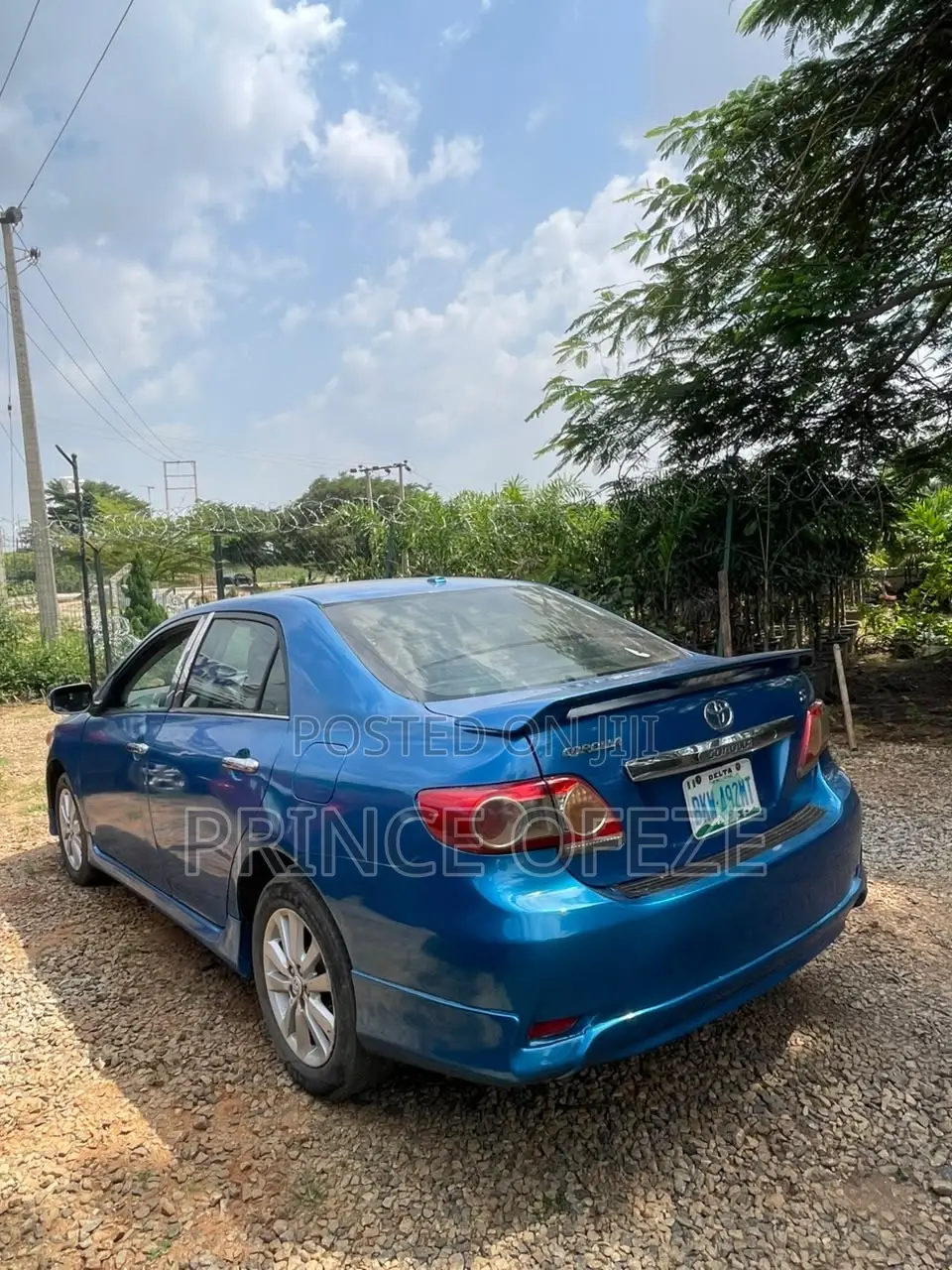 Toyota Corolla 2009 Blue