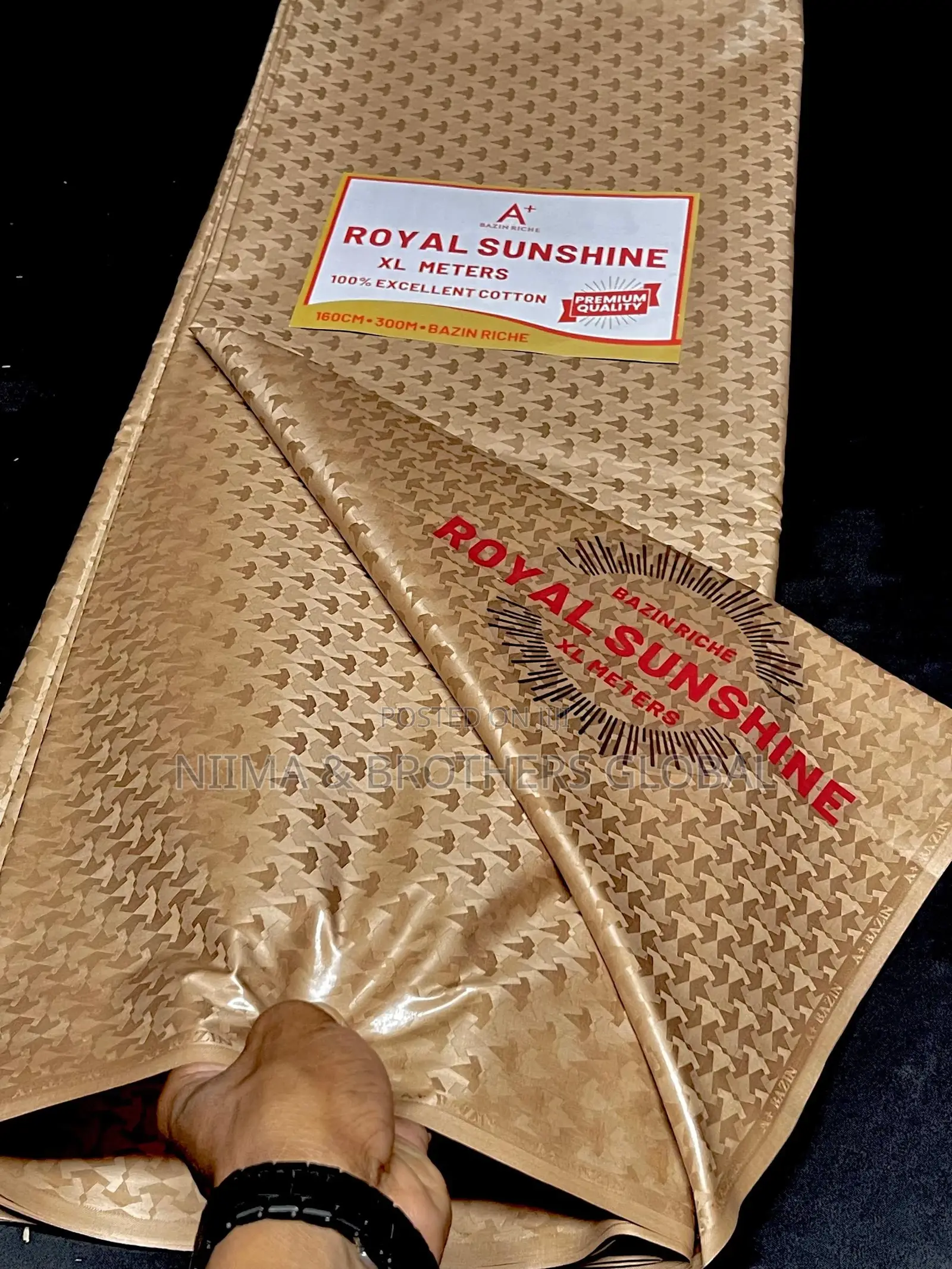 Royal Sunshine Brocade Shedda