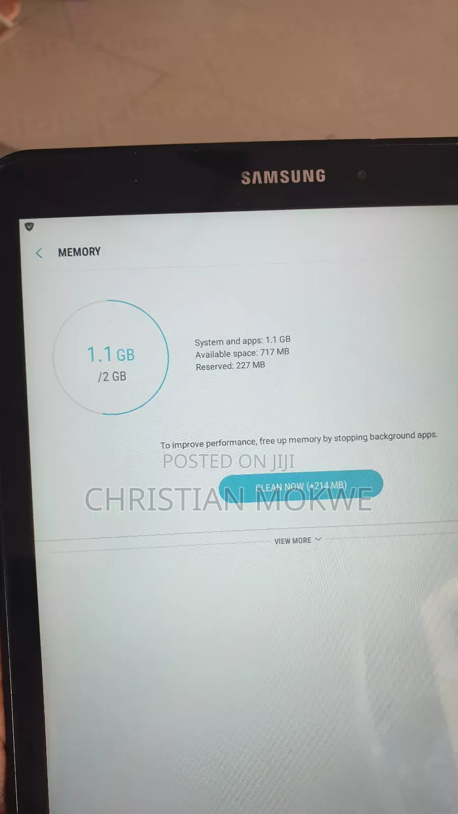 Samsung Galaxy Tab A 10.1 (2016) 32 GB Black