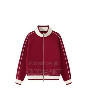 Minimalist Contrast-Piped Full-Zip Track Jackets | Sport-Luxe