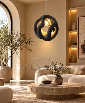 Scandinavian Twists LED Pendant Lamp Creative Home Decor