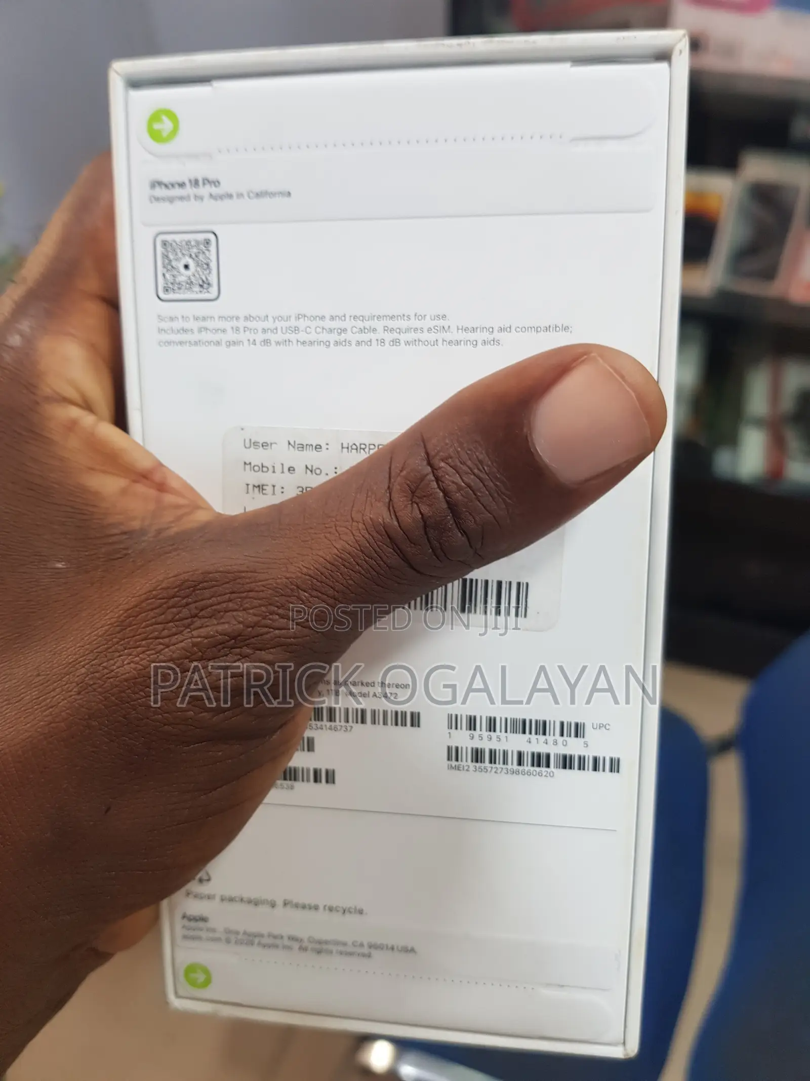 New Apple iPhone 18 Pro 1 TB