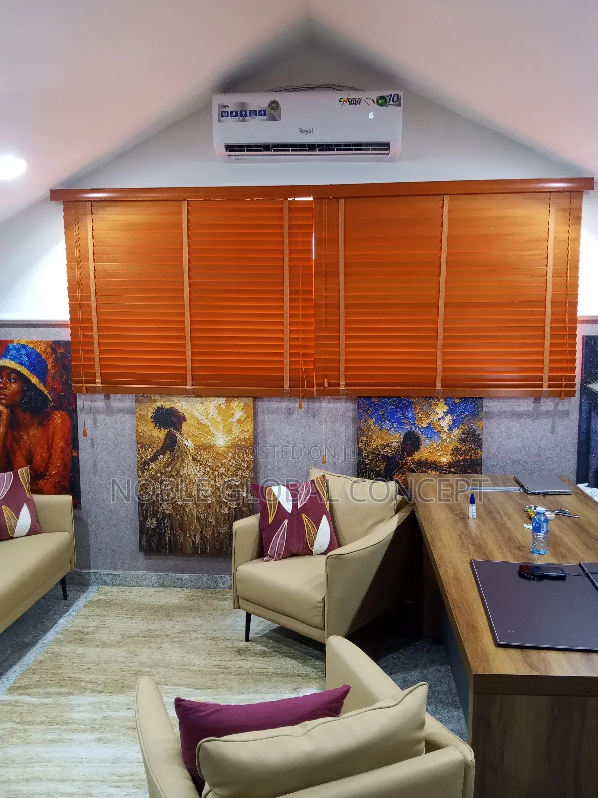 Noble Wooden Blind Per SQM