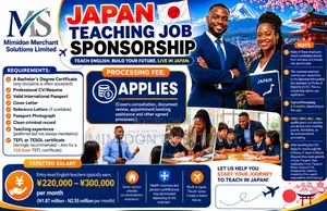 Japan Teaching Job Sponsorship.