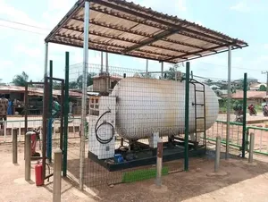 Complete 5tons LPG Gas Skid Plant With Dispenser,Cleantech Brand New
