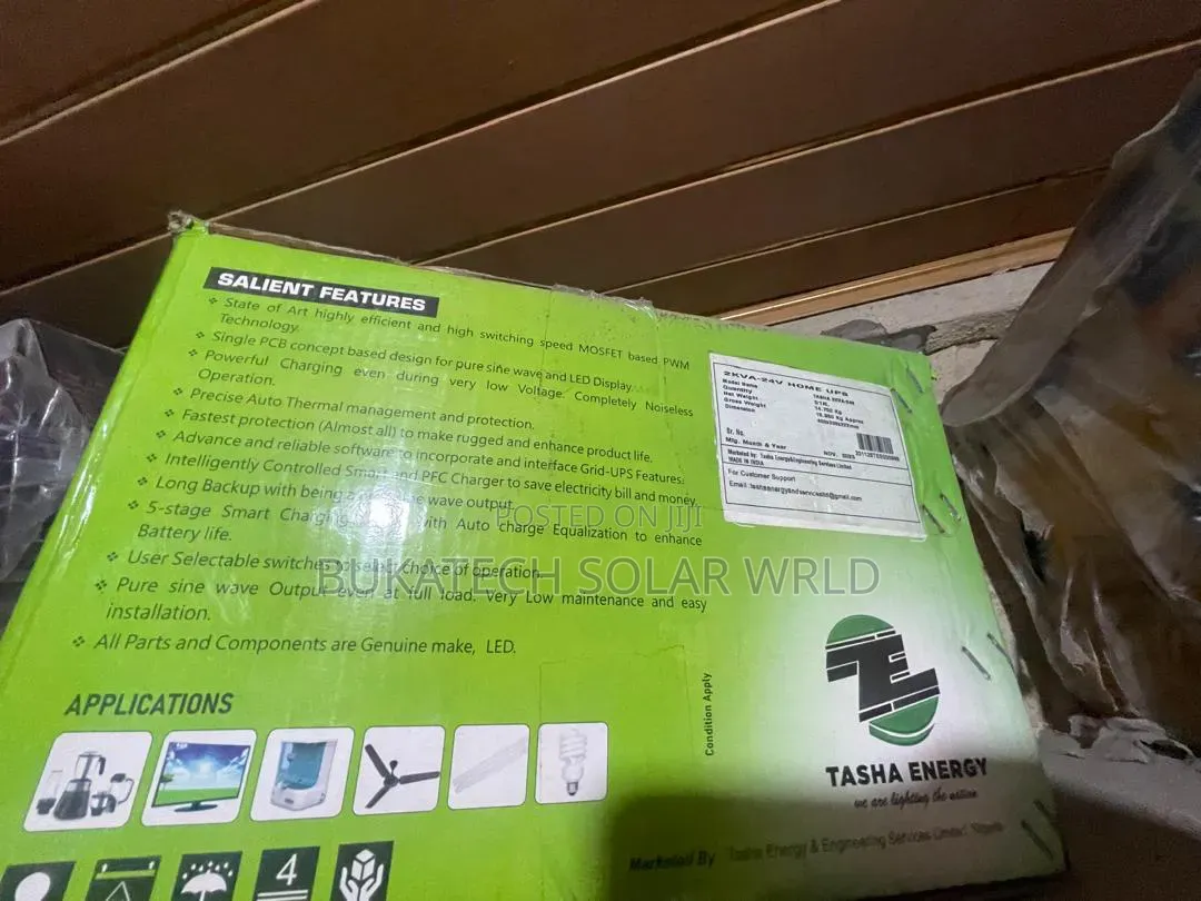 2kva Tasha Inverter Non Hybrid
