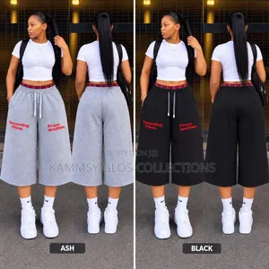Foreign Quality Wide Leg Short Joggers