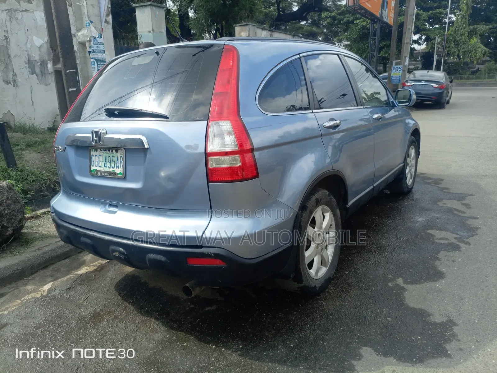 Honda CR-V 2008 Blue