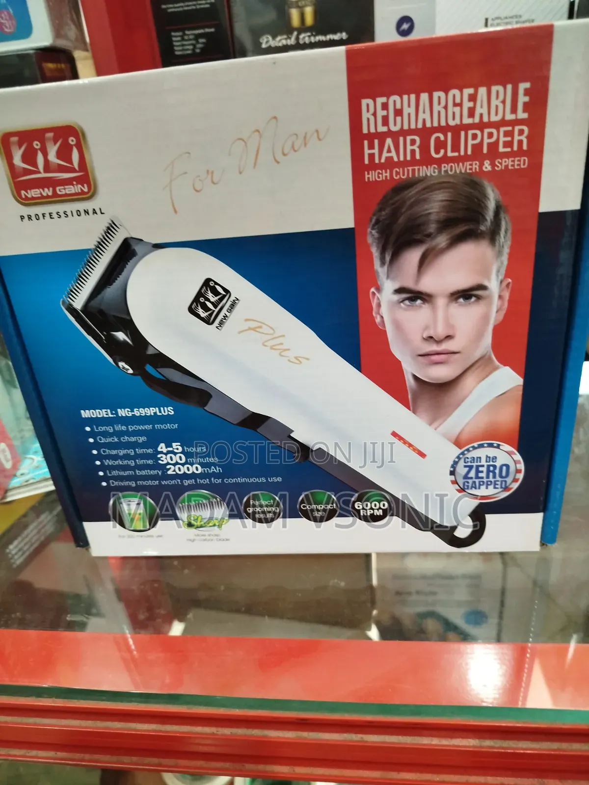 Kiki 699plus Rechargeable Clipper