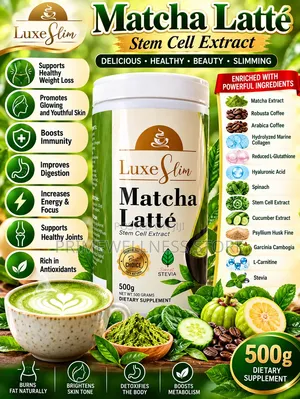 Luxe Slim Matcha Latté – Stem Cell Extract (500 G)