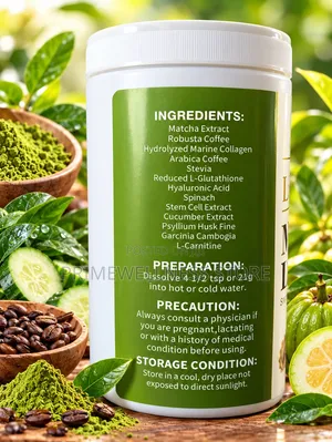 Luxe Slim Matcha Latté – Stem Cell Extract (500 G)