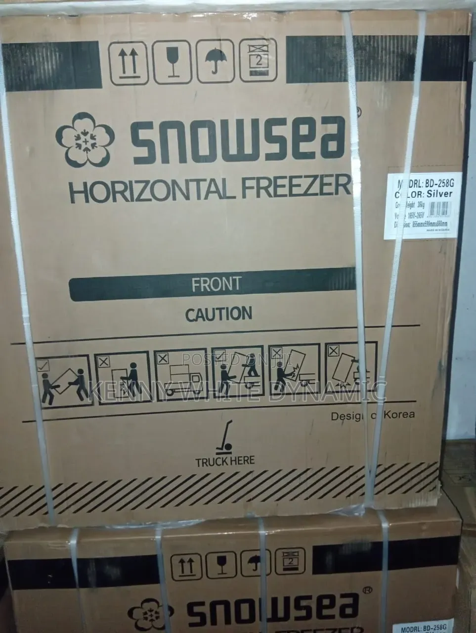 Snowsea Deep Freezer Model BD258