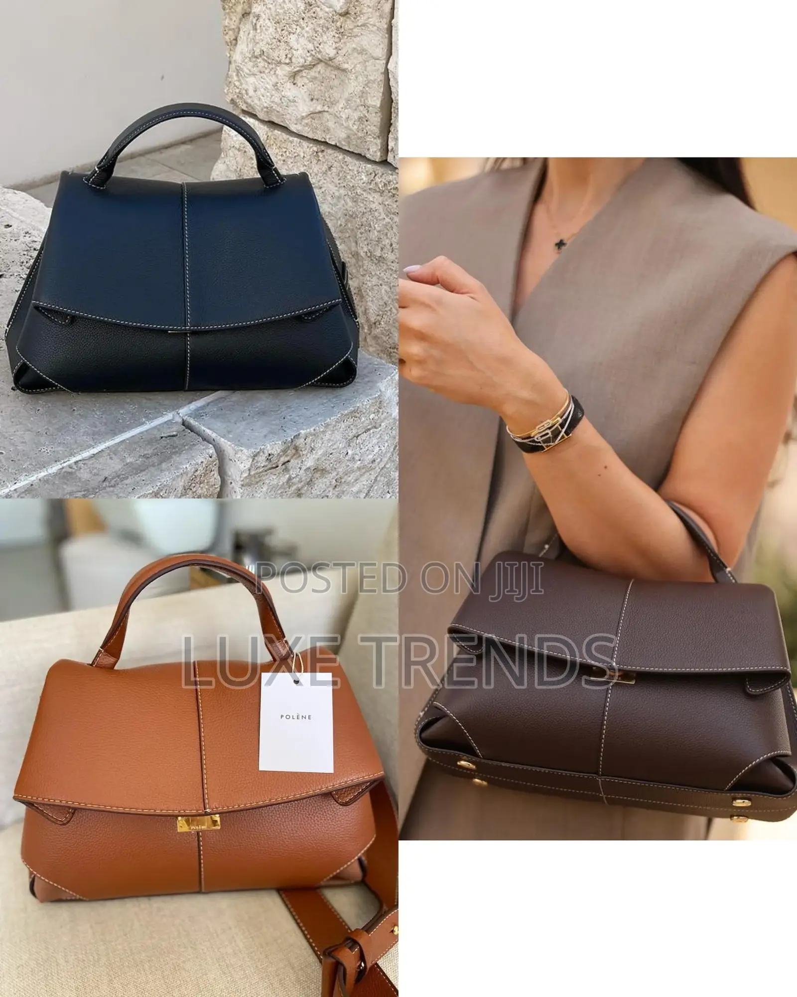 Polene Mokki Leather Bag