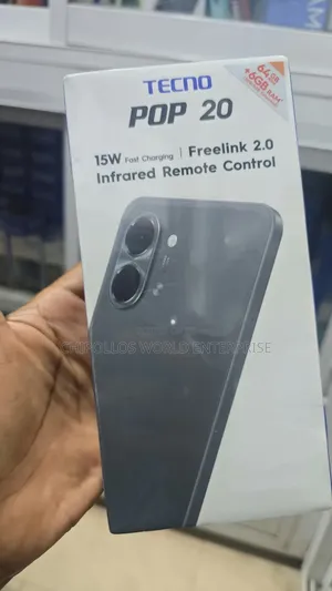 New Tecno Pop 20 64 GB Black