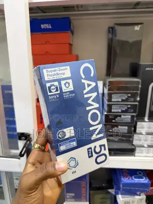 New Tecno Camon 50 Pro 256 GB Black