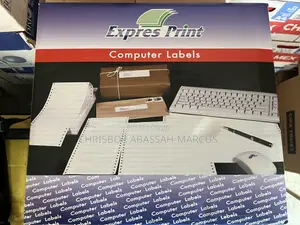 Expres Print Computer Labels - 102mm X 36mm, 3 Across