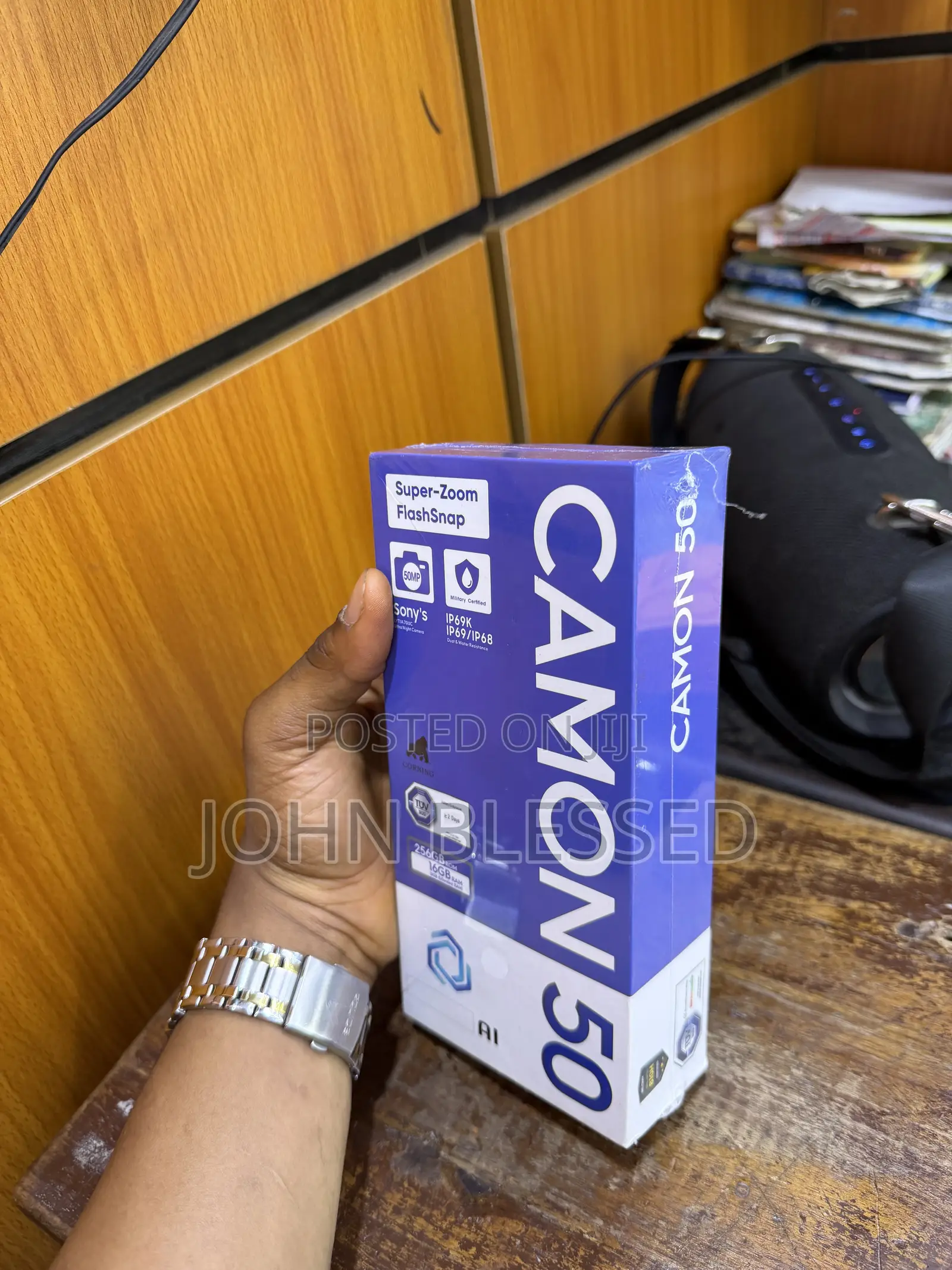 New Tecno Camon 50 Pro 256 GB Black