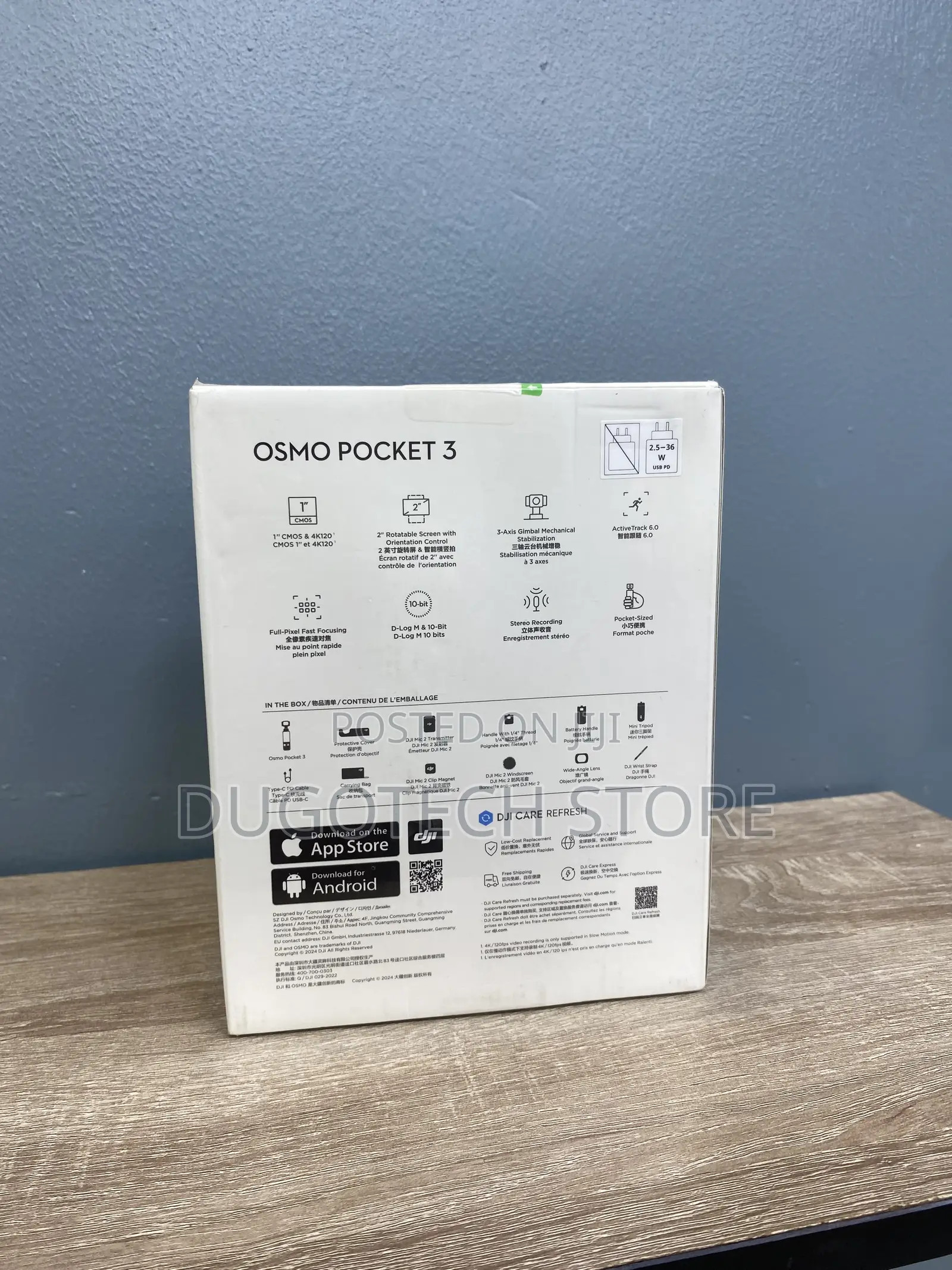DJI Osmo Pocket 3 4K Gimbal Camera – Portable Vlogging Camera