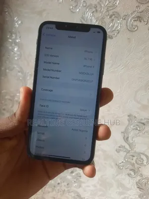 Apple iPhone X 64 GB Black