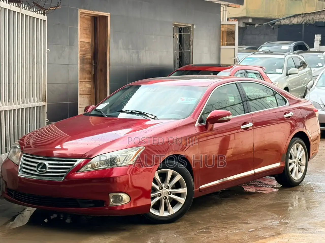 Lexus ES 350 2011 Red