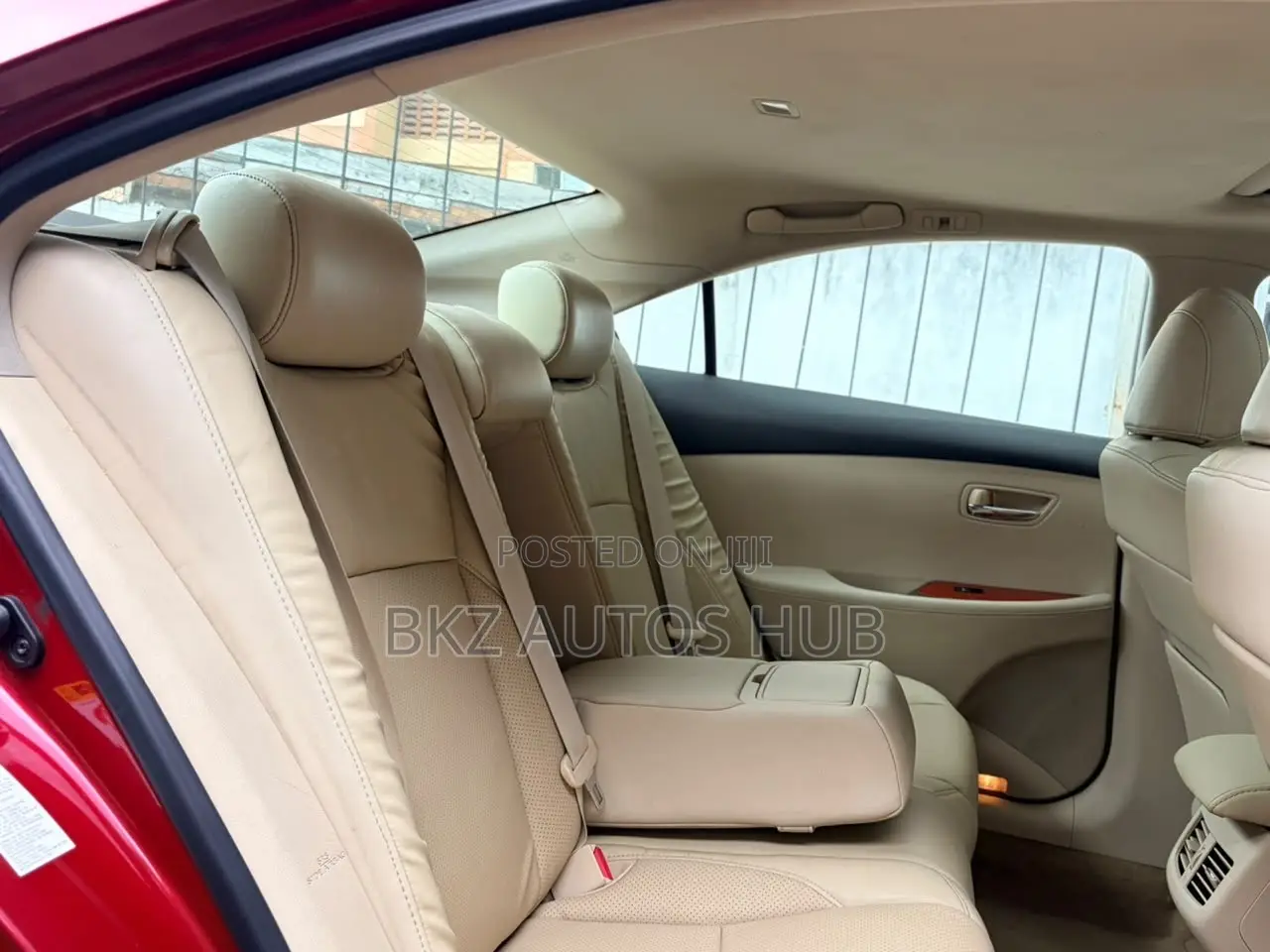 Lexus ES 350 2011 Red