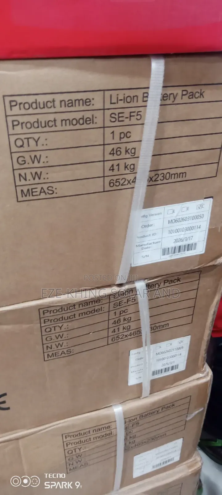 5kwh DEYE Lithium Battery