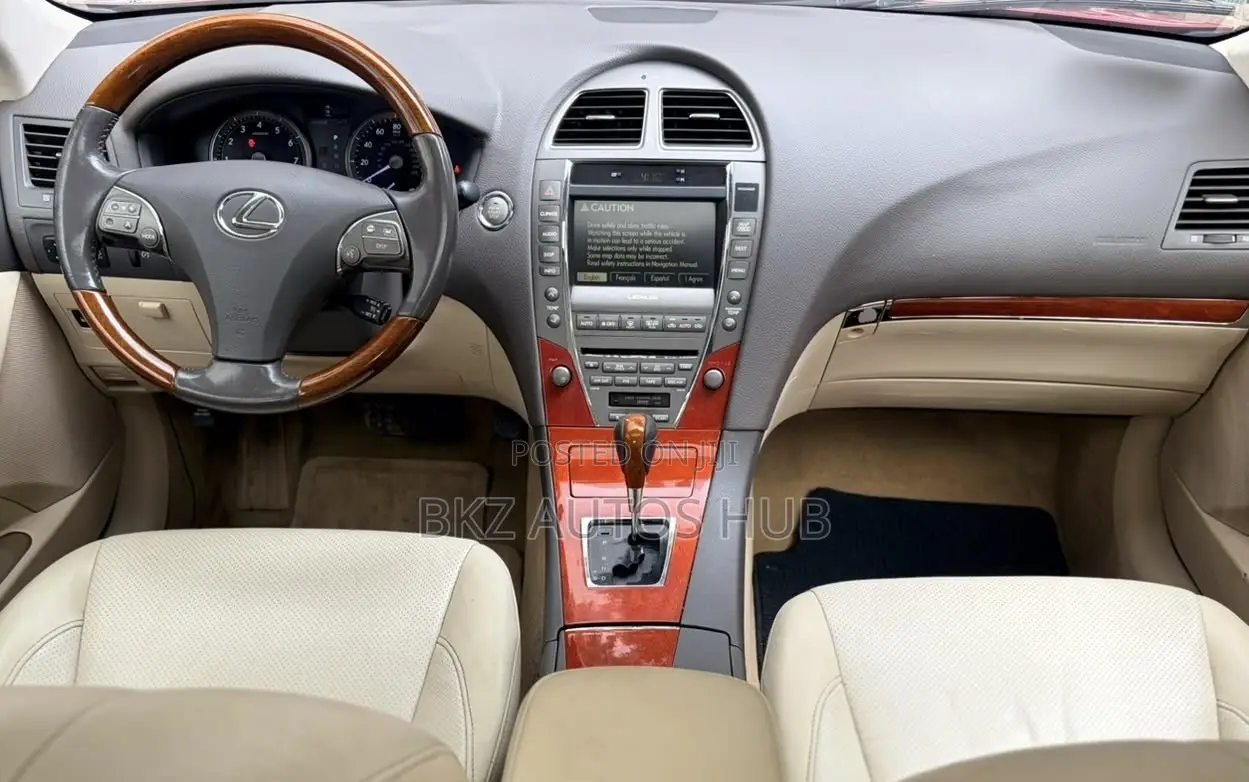 Lexus ES 350 2011 Red