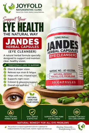 Jandes Herbal -Blurry Vision, Glaucoma, Cataracts and Itchy Eyes