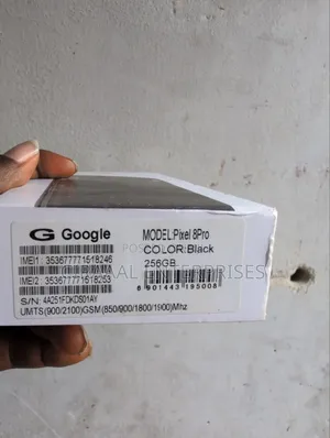 New Google Pixel 8 Pro 256 GB Black