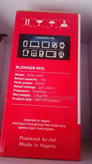 Original Itel Multi-Function Blender M1S (IESA-001S) - 500W