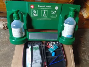 Eyewash Station - Double Bottle Emergency Eye Wash Station