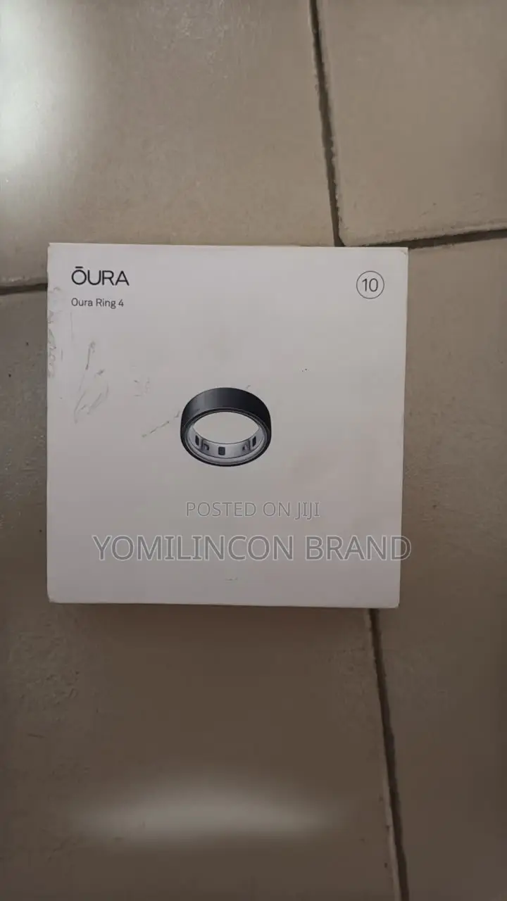 OURA Ring 4 Smart Ring - Stealth - Size 10