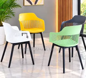 Elegant Modern Plastic Armchair – Stylish, Comfortable & Durable