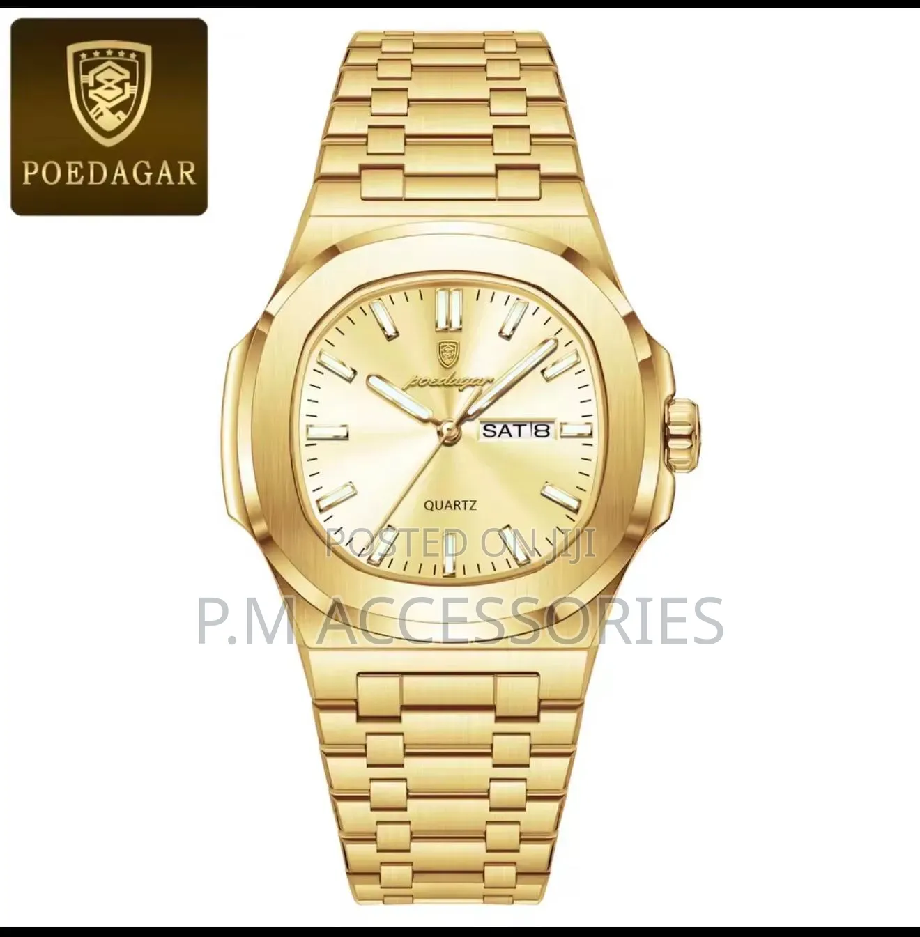 Poedagar Linear Chain Watch