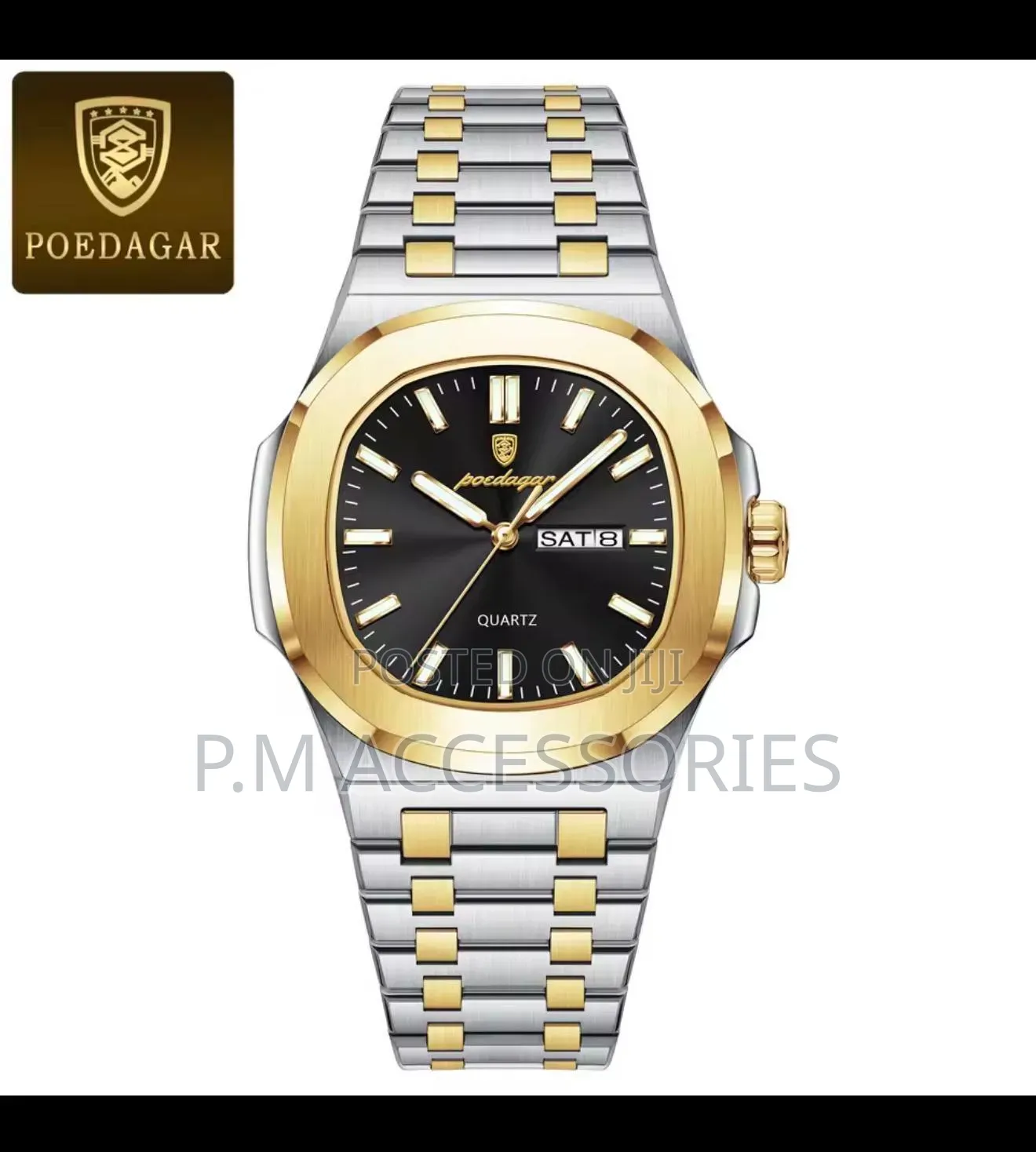 Poedagar Linear Chain Watch