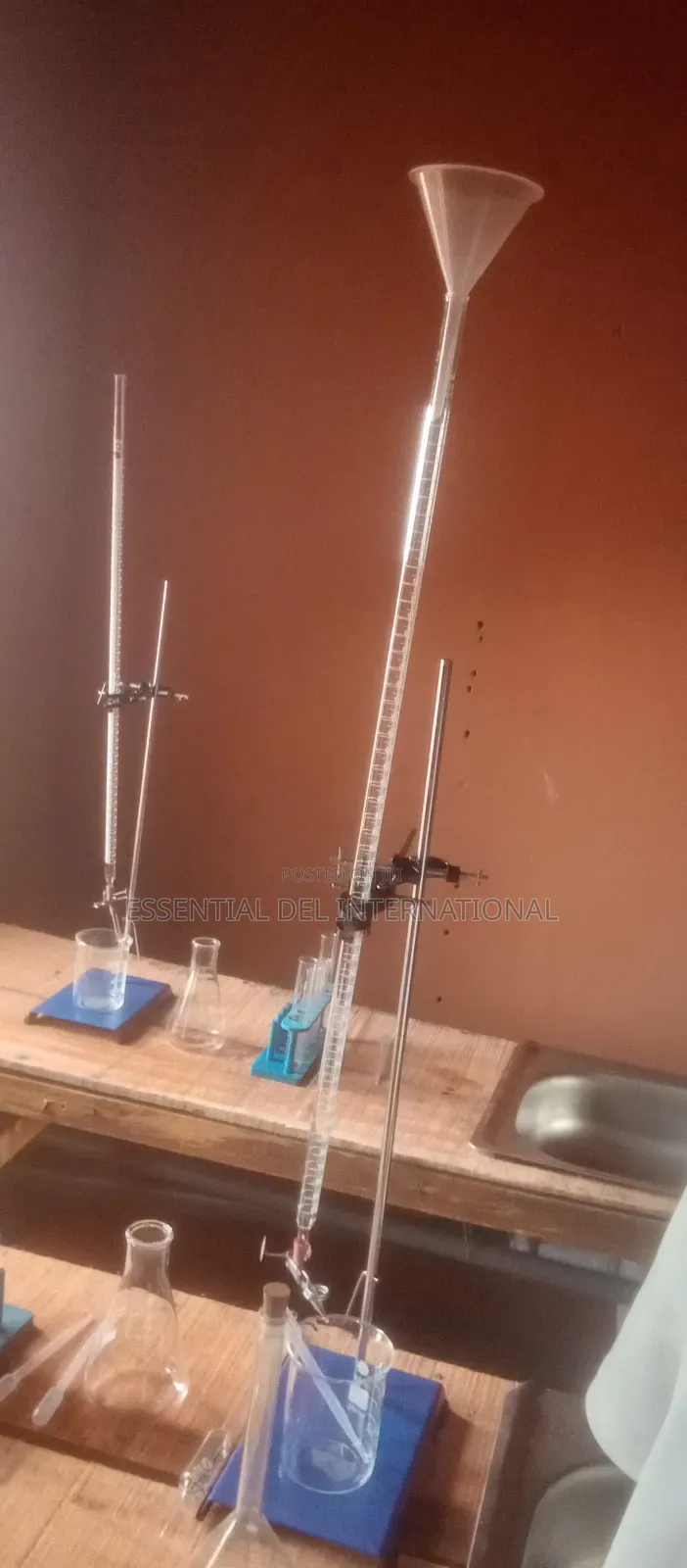 Retort Stand Complete Set
