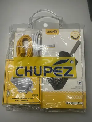 Original Chupez 30000mAh Power Bank + 18W Wall Charger Promo Kit