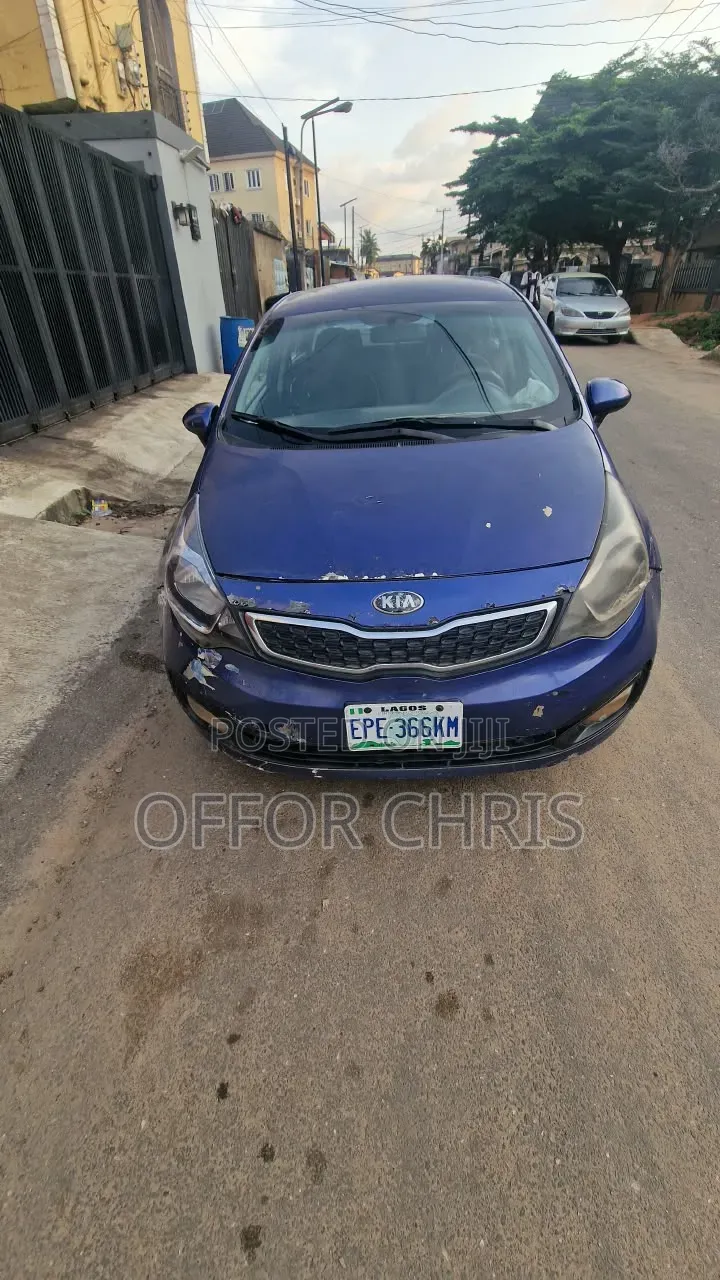Kia Rio 2013 Blue
