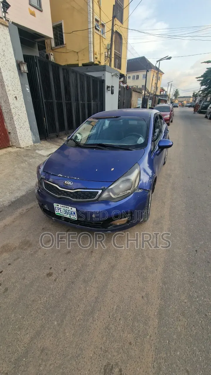 Kia Rio 2013 Blue