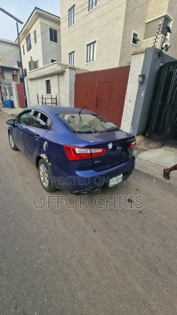 Kia Rio 2013 Blue